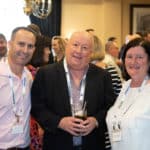 3 franchise professionals networking at Maggiano's Little Italy