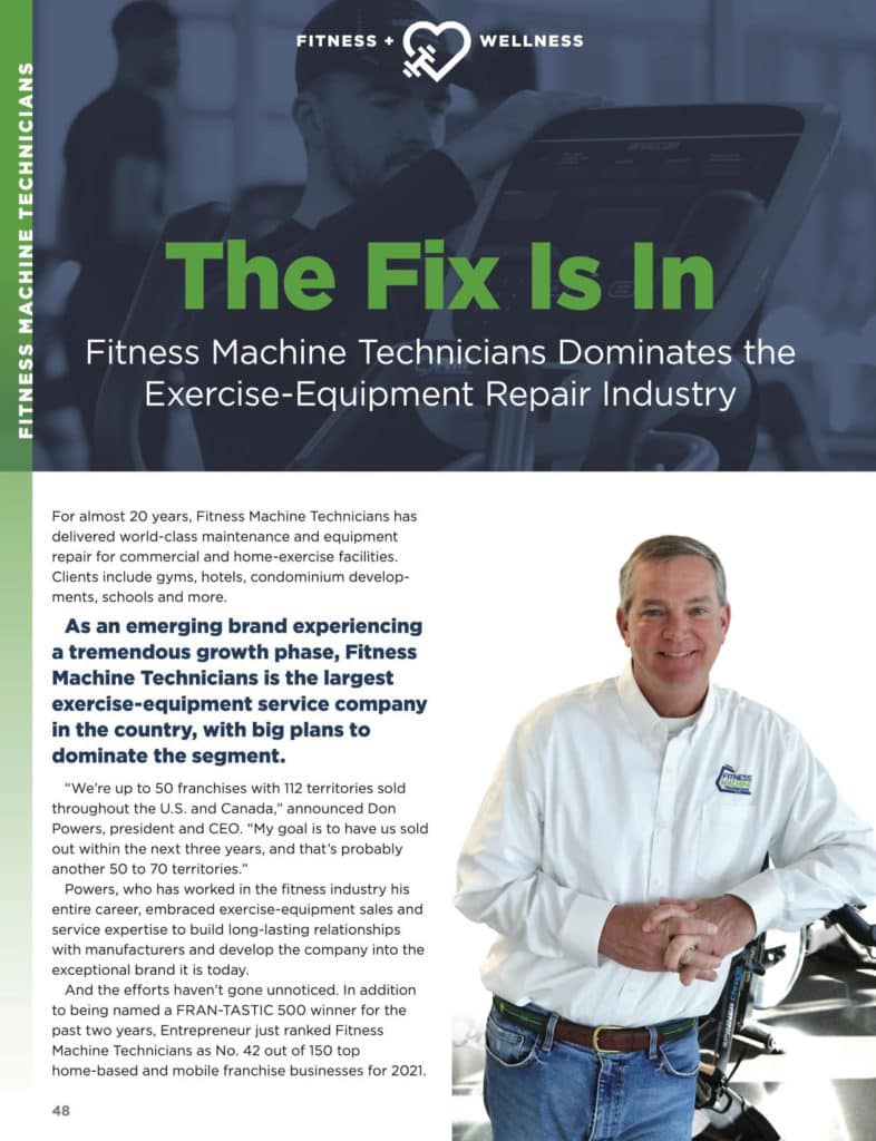 Fitness Machine Technicians FDM January 2022