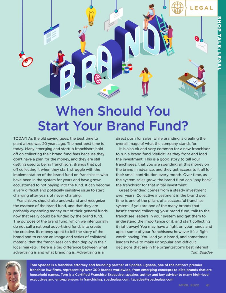 "When Should You Start a Brand Fund?" article