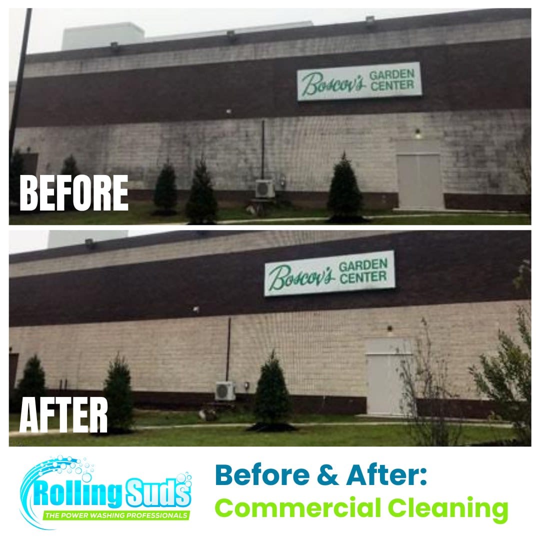 commercial power wash from Rolling Suds