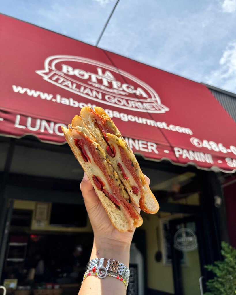 La Bottega sandwich